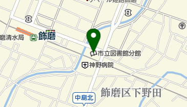 姫路市立図書館飾磨分館の地図画像