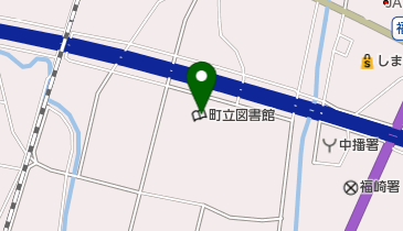 福崎町立図書館の地図画像