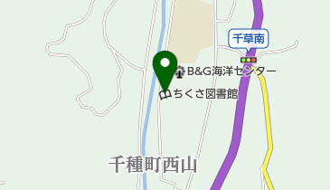ちくさ図書館の地図画像