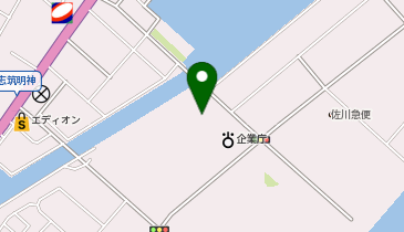 淡路市立津名図書館の地図画像