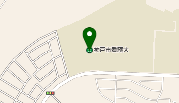 神戸市看護大学図書館の地図画像