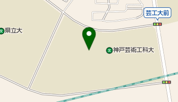 神戸芸術工科大学図書館の地図画像