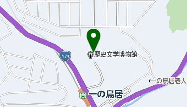 大阪青山歴史文学博物館の地図画像