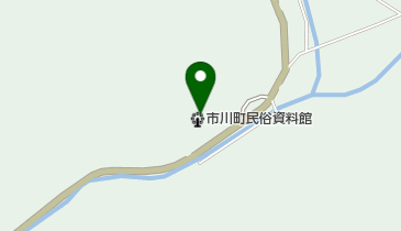 市川町民俗資料館の地図画像