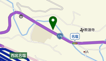 西宮市立郷土資料館分館名塩和紙学習館の地図画像