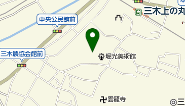 三木市立みき歴史資料館の地図画像