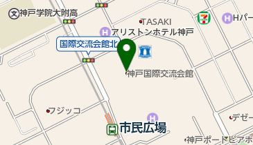 神戸国際会議場の地図画像