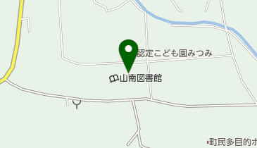 やまなみホールの地図画像