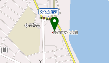 高砂市文化会館の地図画像
