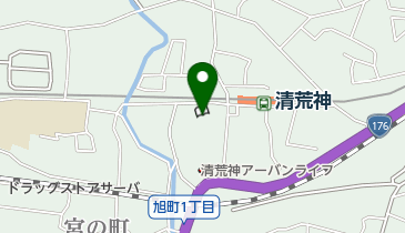 宝塚市立文化施設ベガ・ホールの地図画像