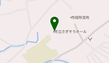 丹波篠山市立さぎそうホールの地図画像