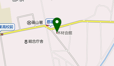 木材会館の地図画像