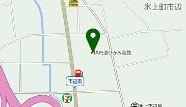 JA丹波ひかみ会館の地図画像