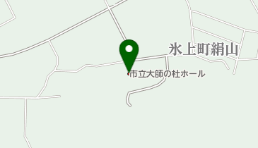 丹波市立大師の杜ホールの地図画像