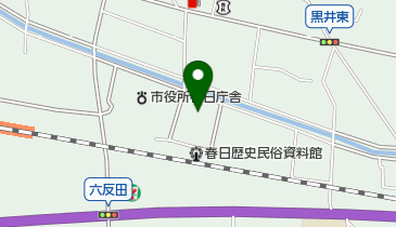 春日文化ホールの地図画像