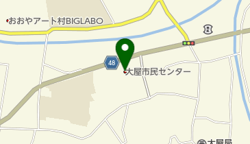 養父市大屋市民センターの地図画像