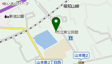 宝塚市立東公民館の地図画像