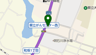 大和会館和坂やわらぎホールの地図画像