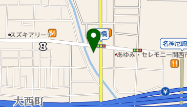 ベルコシティホール尼崎の地図画像