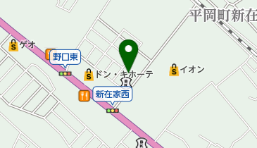 ベルコシティホール東加古川の地図画像