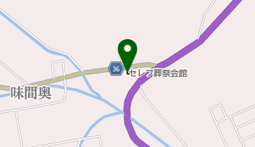 セレフ葬祭会館の地図画像