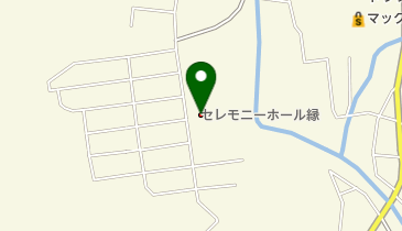 セレモニーホール縁の地図画像