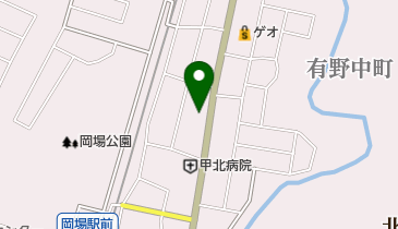 ゆうあいホール岡場の地図画像