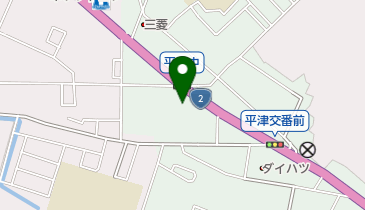 大和会館米田やわらぎホールの地図画像