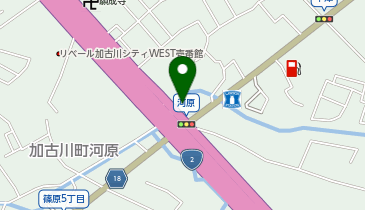 ベルコシティホール加古川の地図画像