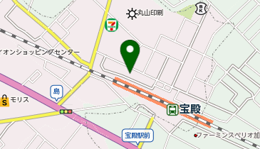 家族葬ホール宝殿店の地図画像
