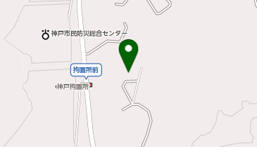 神戸市立鵯越斎場の地図画像