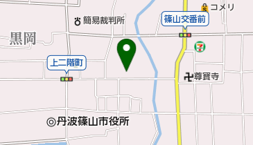 神戸新聞社篠山支局の地図画像