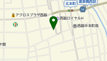 神戸新聞社西脇支局の地図画像