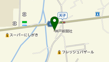 神戸新聞社養父支局の地図画像