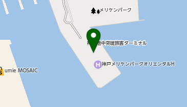 (株)Kiss-FM KOBEの地図画像