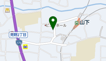 池田泉州銀行山下支店の地図画像