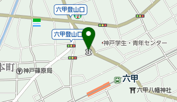 池田泉州銀行六甲支店の地図画像