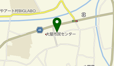 但馬銀行大屋支店の地図画像