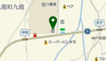 但馬銀行八鹿支店の地図画像