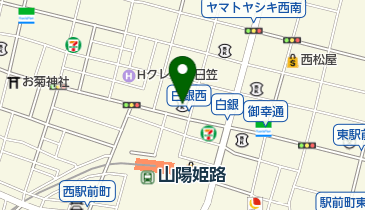 中国銀行姫路支店の地図画像