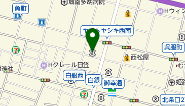 百十四銀行姫路支店の地図画像