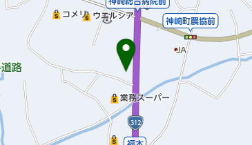 但馬銀行神崎支店の地図画像