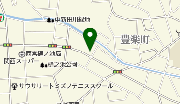 尼崎信用金庫苦楽園支店の地図画像