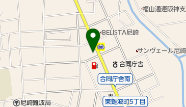 尼崎信用金庫東難波支店の地図画像