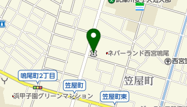 淡路信用金庫西宮支店の地図画像