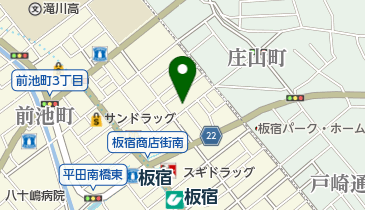 神戸信用金庫板宿支店の地図画像