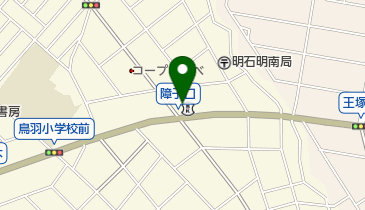 神戸信用金庫西明石支店の地図画像