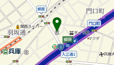 神戸信用金庫兵庫支店の地図画像