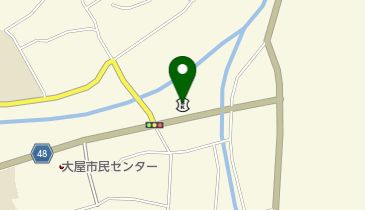 但馬信用金庫大屋支店の地図画像