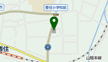 但馬信用金庫香住支店の地図画像